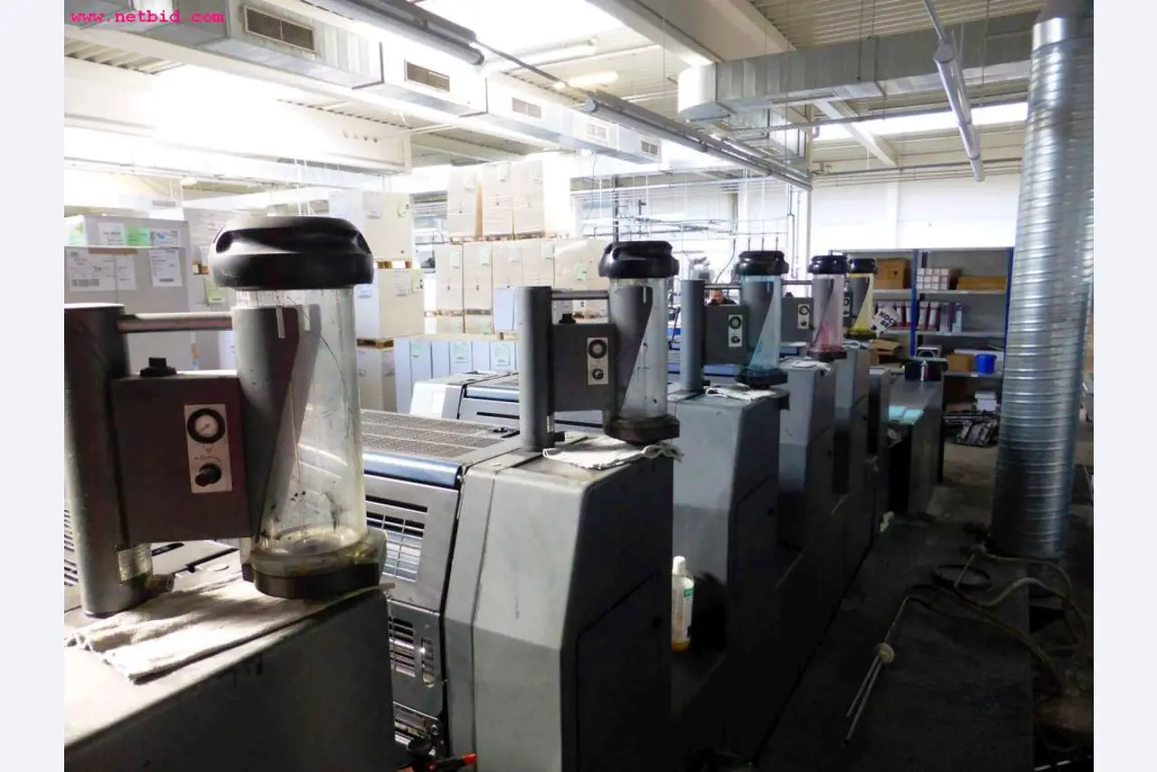 machines from the sheet-fed offset printing sector and print processing<br>-4