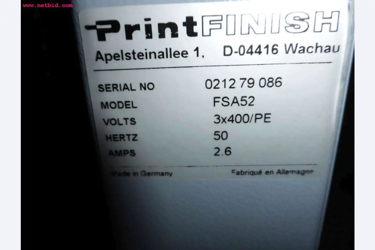 machines from the sheet-fed offset printing sector and print processing<br>-5