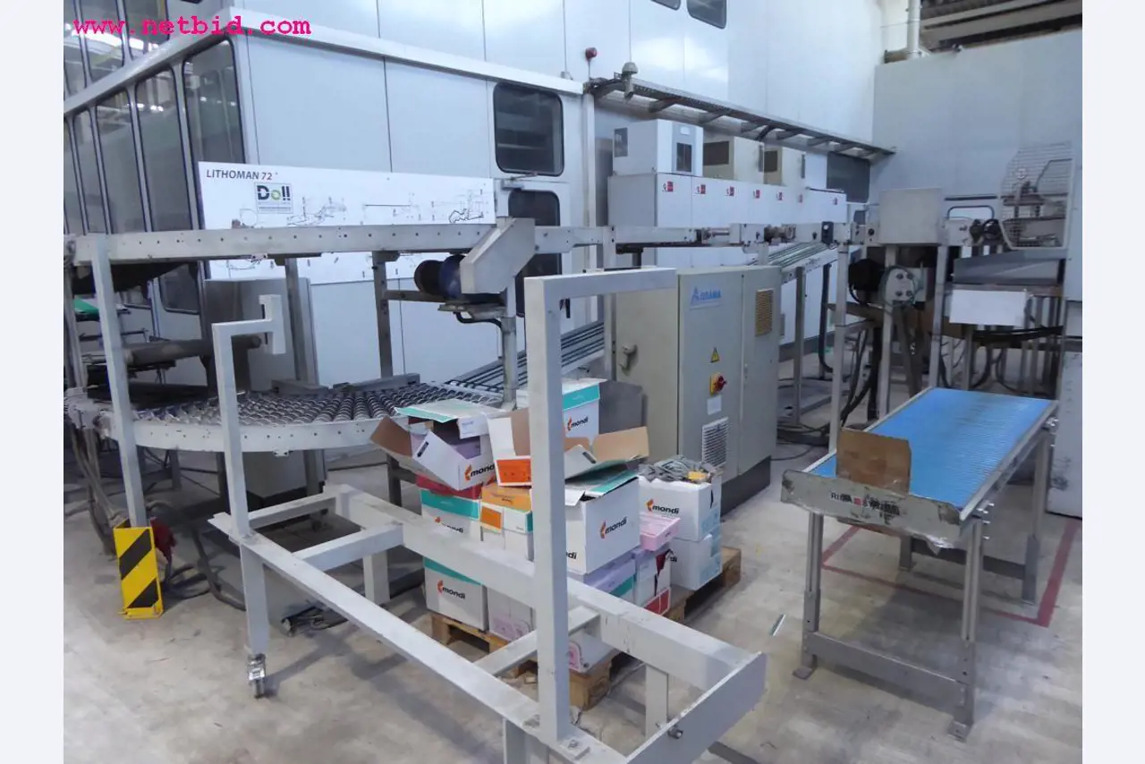 Máquinas de impressão offset e de acabamento de impressão
-4