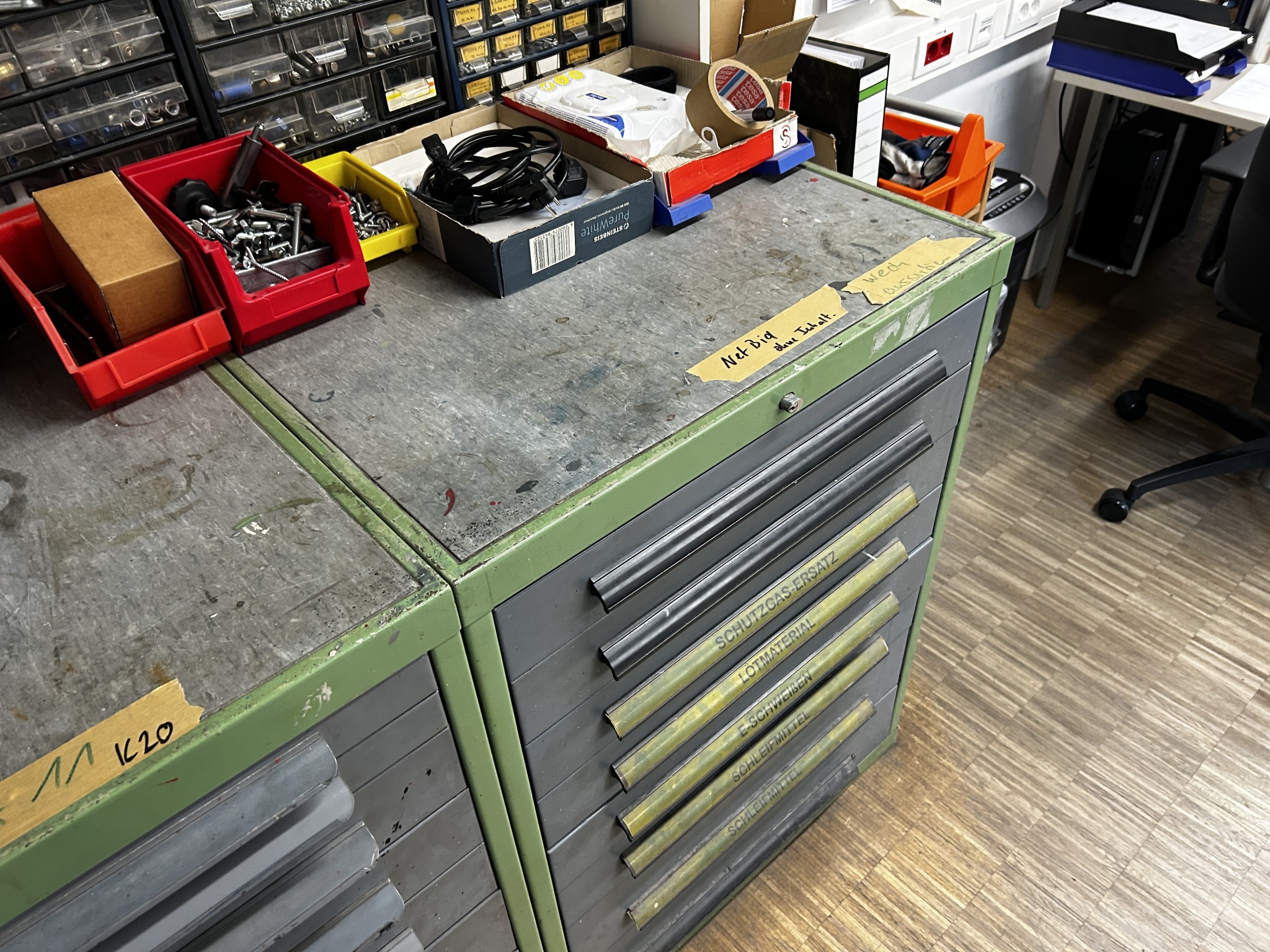 Equipment of a training workshop that is no longer needed-3