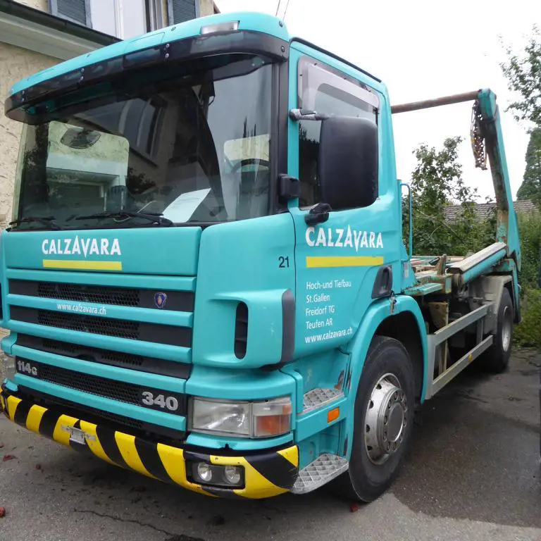 Camion à benne basculante Scania P114GB 4X2 NZ 340