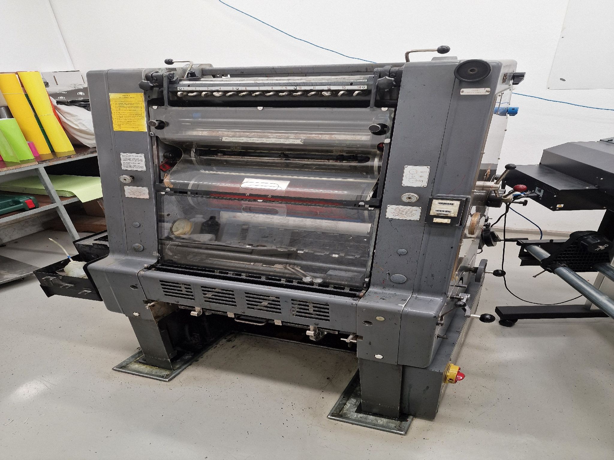 Various printing and embroidery machines-1