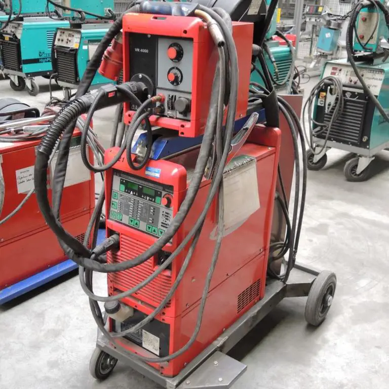 inert gas welding set #21 Fronius Trans Puls Synergic 4000