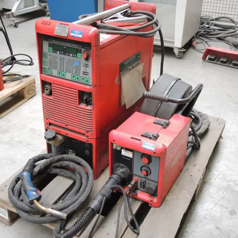 inert gas welding set #23 Fronius Trans Puls Synergic 4000