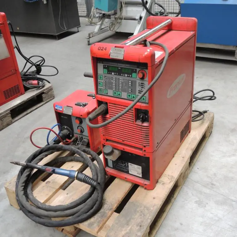 inert gas welding set #24 Fronius Trans Puls Synergic 4000