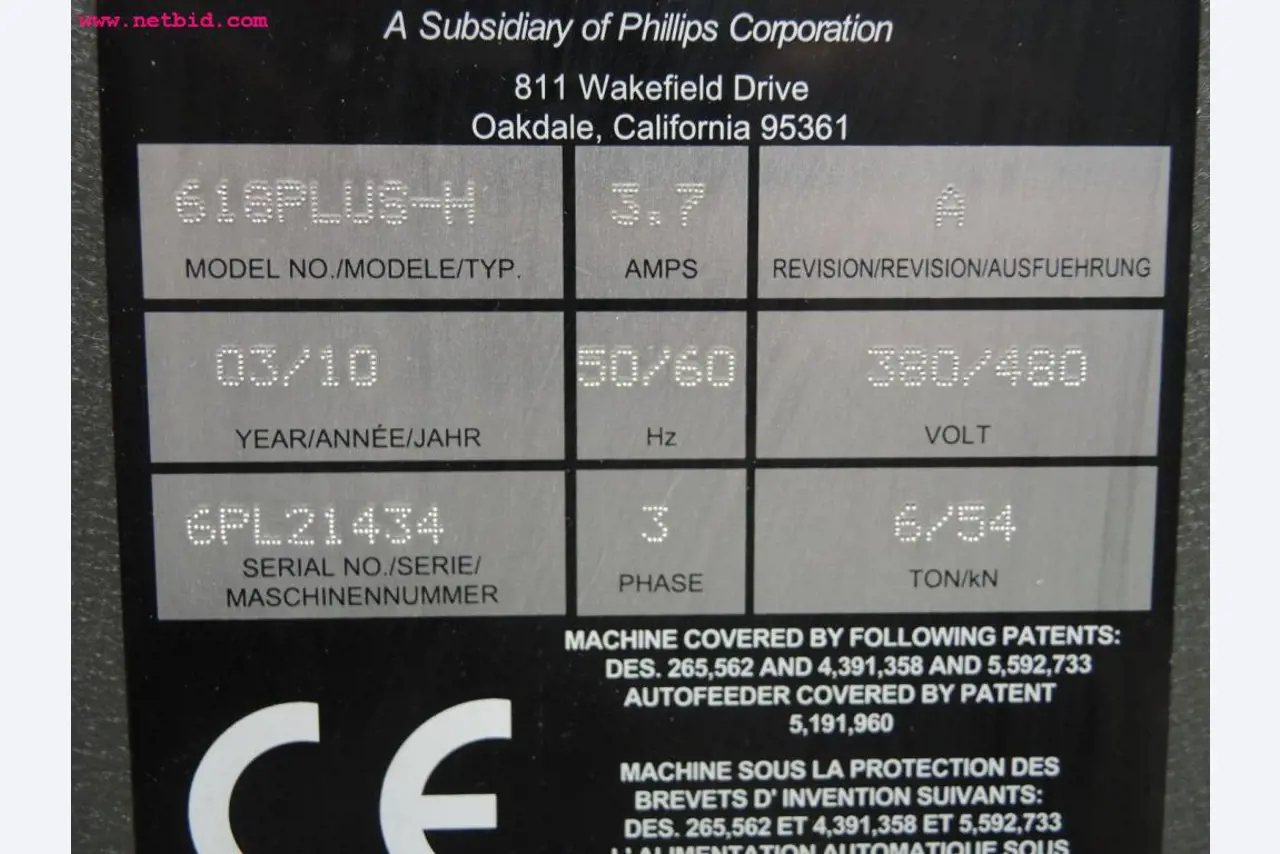 sheetmetal and metalworking machines <br><font size="2">In collaboration with Hilco Industrial Acquisitions bv<br></font>-8