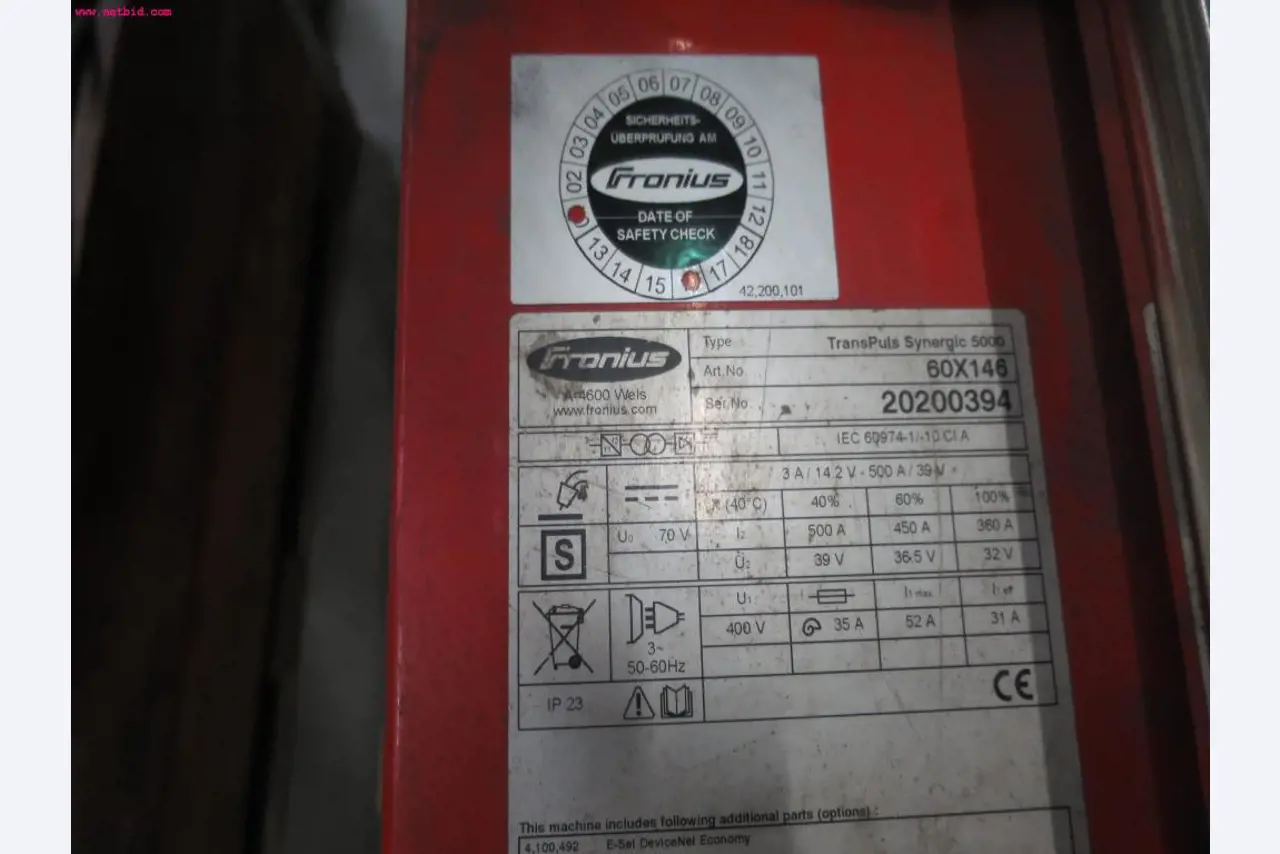 Chapas metálicas e máquinas para trabalhar metais<br><font size="2">Em colaboração com a Hilco Industrial Acquisitions bv</font>-8