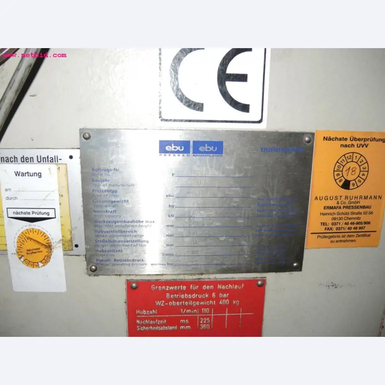 sheetmetal and metalworking machines <br><font size="2">In collaboration with Hilco Industrial Acquisitions bv<br></font>-10
