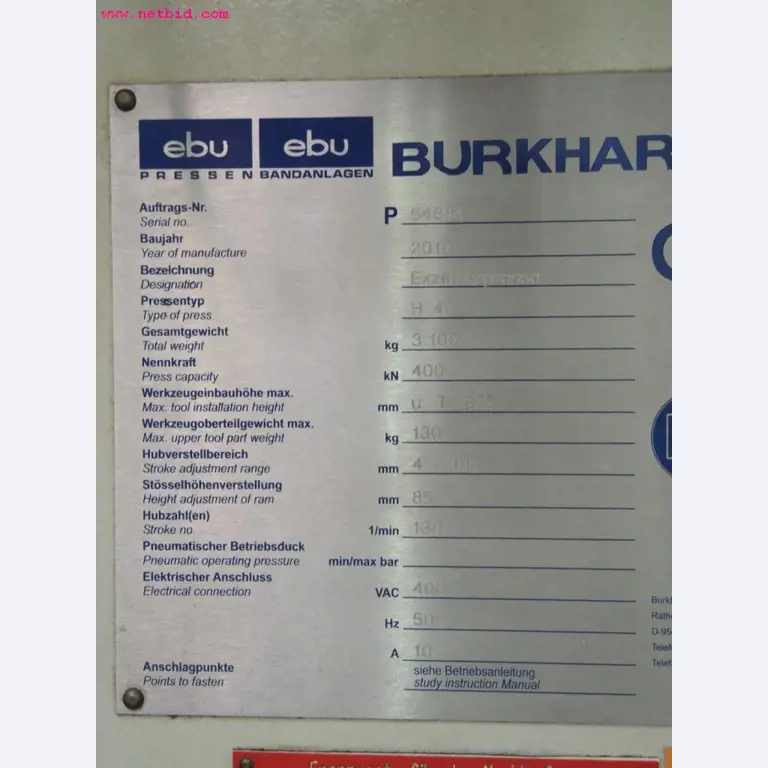 sheetmetal and metalworking machines <br><font size="2">In collaboration with Hilco Industrial Acquisitions bv<br></font>-2