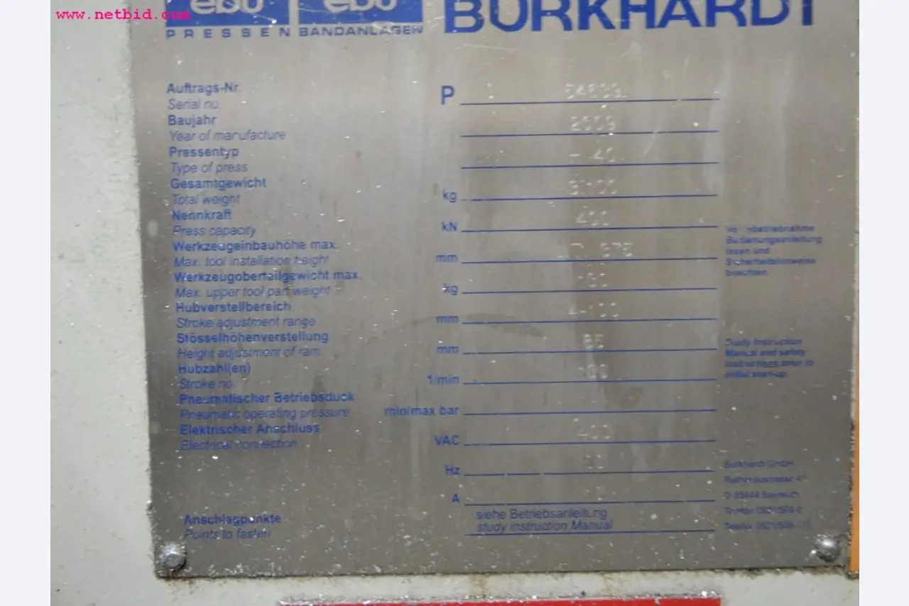 sheetmetal and metalworking machines <br><font size="2">In collaboration with Hilco Industrial Acquisitions bv<br></font>-9