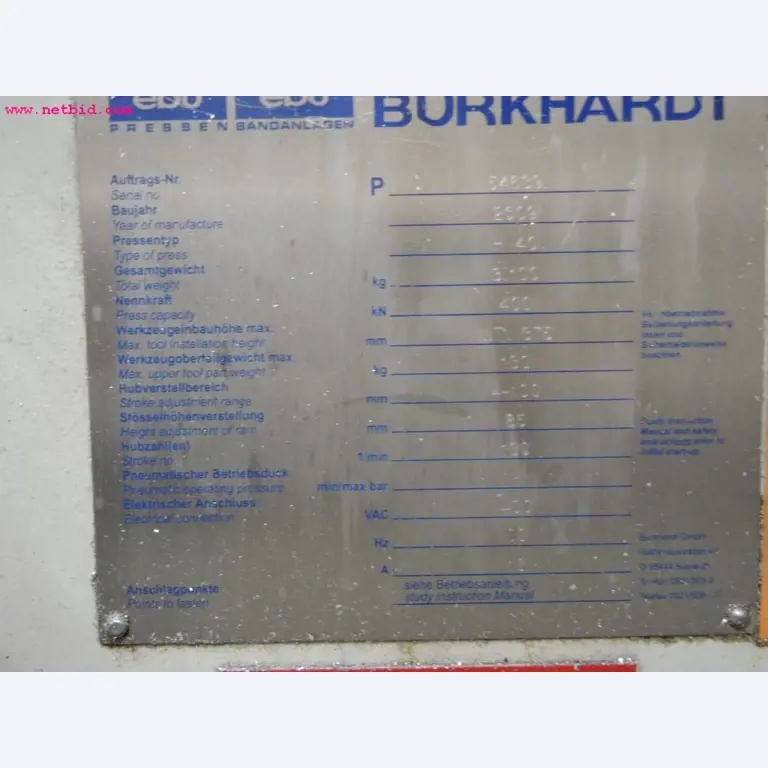 sheetmetal and metalworking machines <br><font size="2">In collaboration with Hilco Industrial Acquisitions bv<br></font>-9