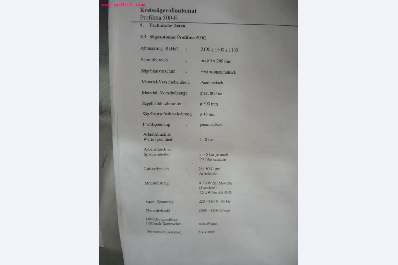 sheetmetal and metalworking machines <br><font size="2">In collaboration with Hilco Industrial Acquisitions bv<br></font>-9