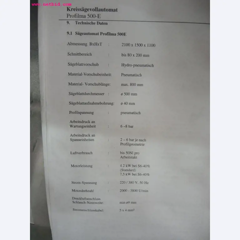 sheetmetal and metalworking machines <br><font size="2">In collaboration with Hilco Industrial Acquisitions bv<br></font>-9