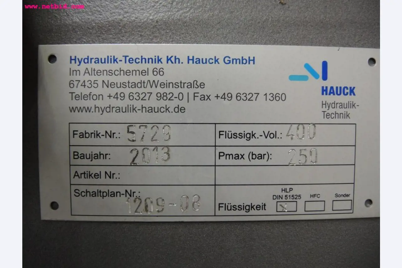 Chapas metálicas e máquinas para trabalhar metais<br><font size="2">Em colaboração com a Hilco Industrial Acquisitions bv</font>-5