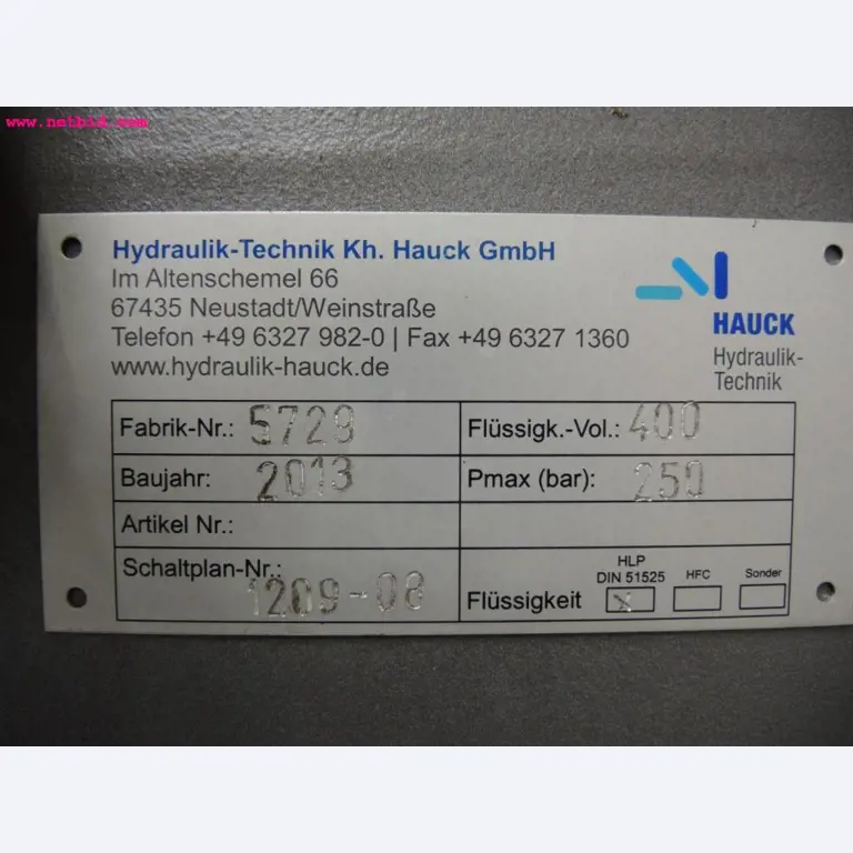 Chapas metálicas e máquinas para trabalhar metais<br><font size="2">Em colaboração com a Hilco Industrial Acquisitions bv</font>-5