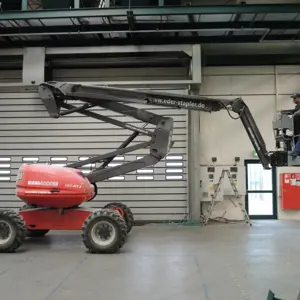 Nacelle élévatrice diesel #497 Manitou 180 ATJ