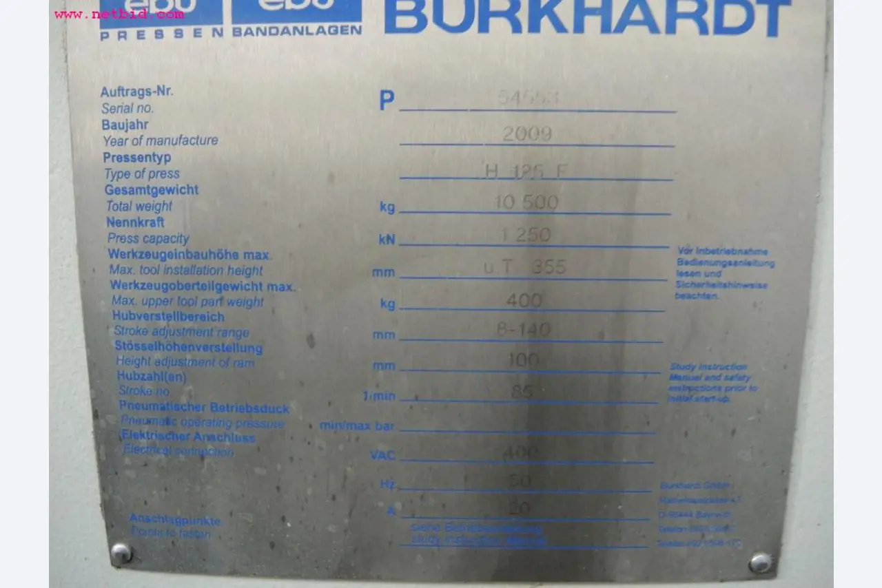 Blech- und Metallbearbeitungsmaschinen<br><font size="2">In Zusammenarbeit mit Hilco Industrial Acquisitions bv</font>-6