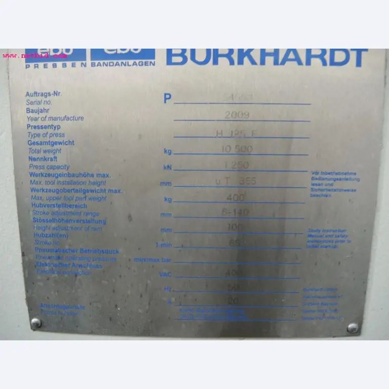 Blech- und Metallbearbeitungsmaschinen<br><font size="2">In Zusammenarbeit mit Hilco Industrial Acquisitions bv</font>-6