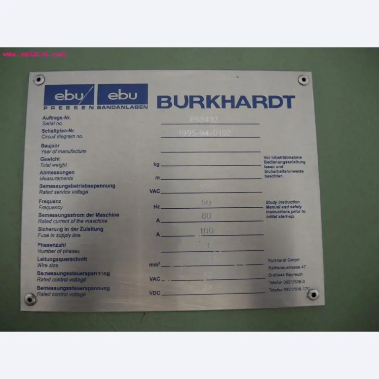 Chapas metálicas e máquinas para trabalhar metais<br><font size="2">Em colaboração com a Hilco Industrial Acquisitions bv</font>-11