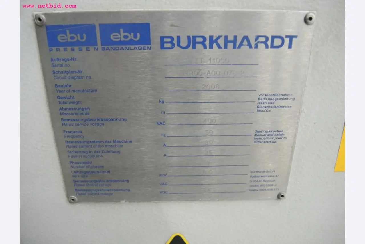 Chapas metálicas e máquinas para trabalhar metais<br><font size="2">Em colaboração com a Hilco Industrial Acquisitions bv</font>-7