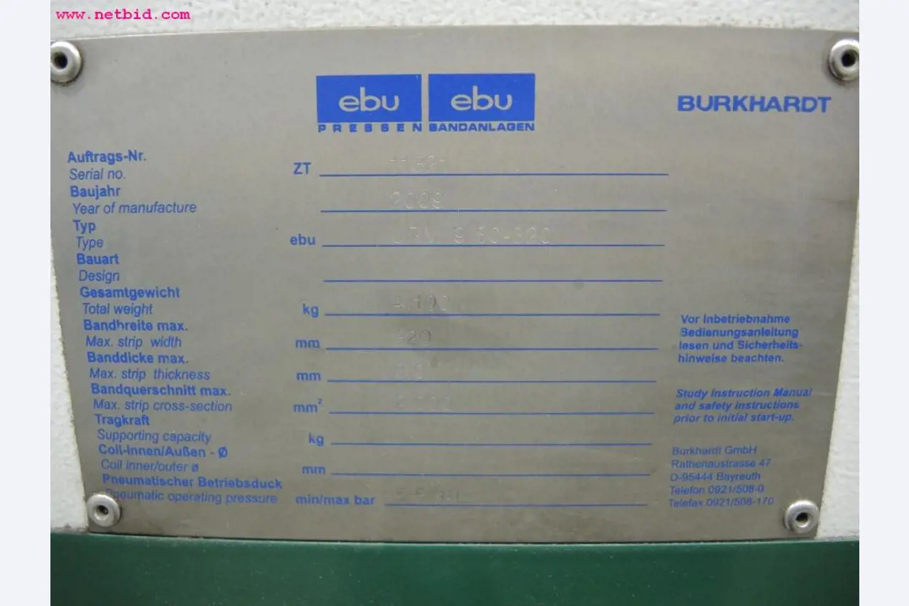 Chapas metálicas e máquinas para trabalhar metais<br><font size="2">Em colaboração com a Hilco Industrial Acquisitions bv</font>-10