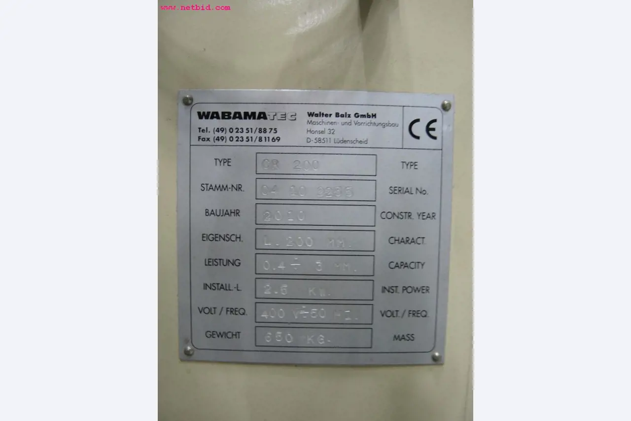 Chapas metálicas e máquinas para trabalhar metais<br><font size="2">Em colaboração com a Hilco Industrial Acquisitions bv</font>-6