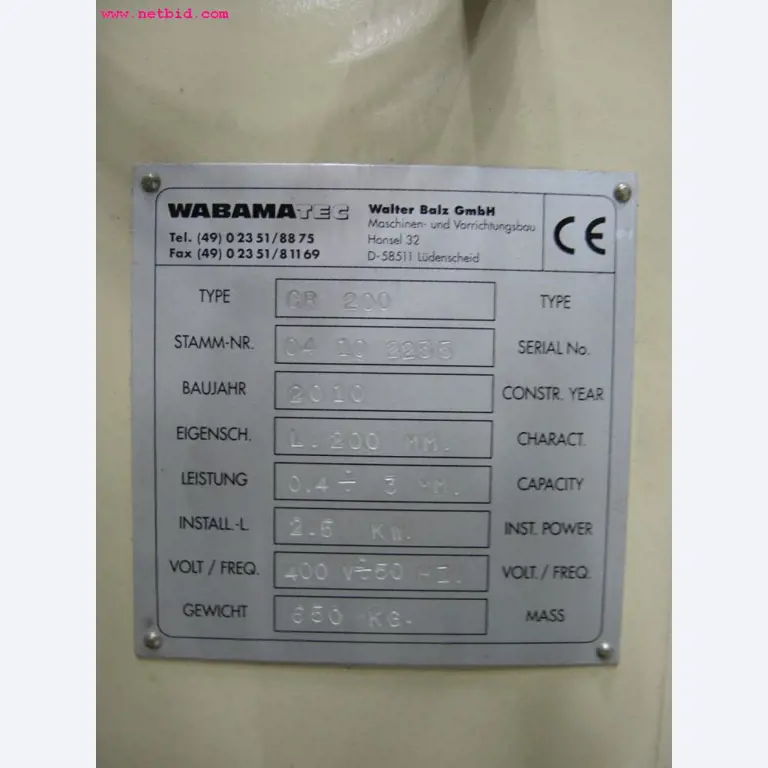 Chapas metálicas e máquinas para trabalhar metais<br><font size="2">Em colaboração com a Hilco Industrial Acquisitions bv</font>-6