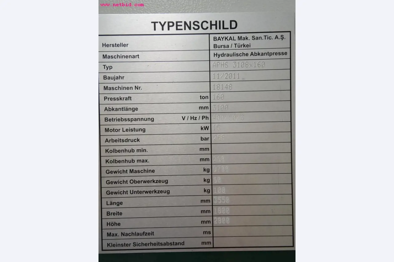 Chapas metálicas e máquinas para trabalhar metais<br><font size="2">Em colaboração com a Hilco Industrial Acquisitions bv</font>-7