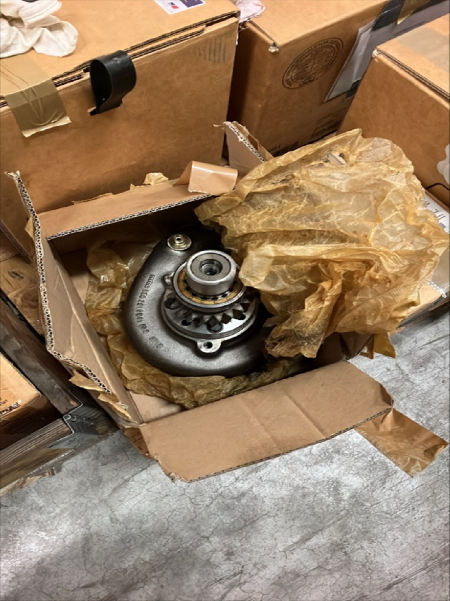 Hydraulikmotor Staffa + Mehrschalengreifer-12