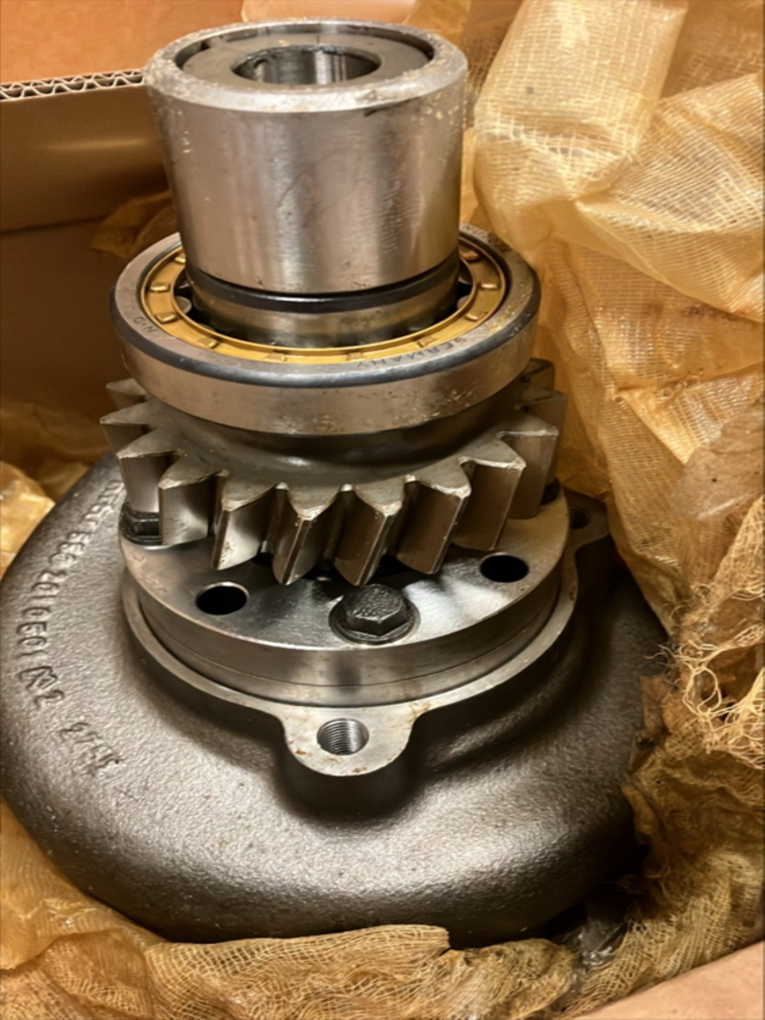 Hydraulikmotor Staffa + Mehrschalengreifer-13