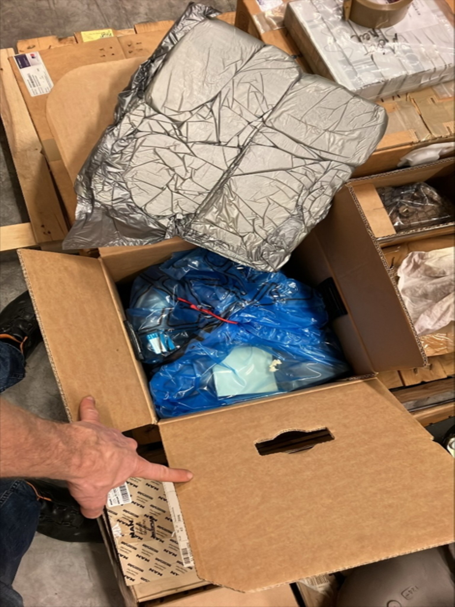 Hydraulikmotor Staffa + Mehrschalengreifer-1