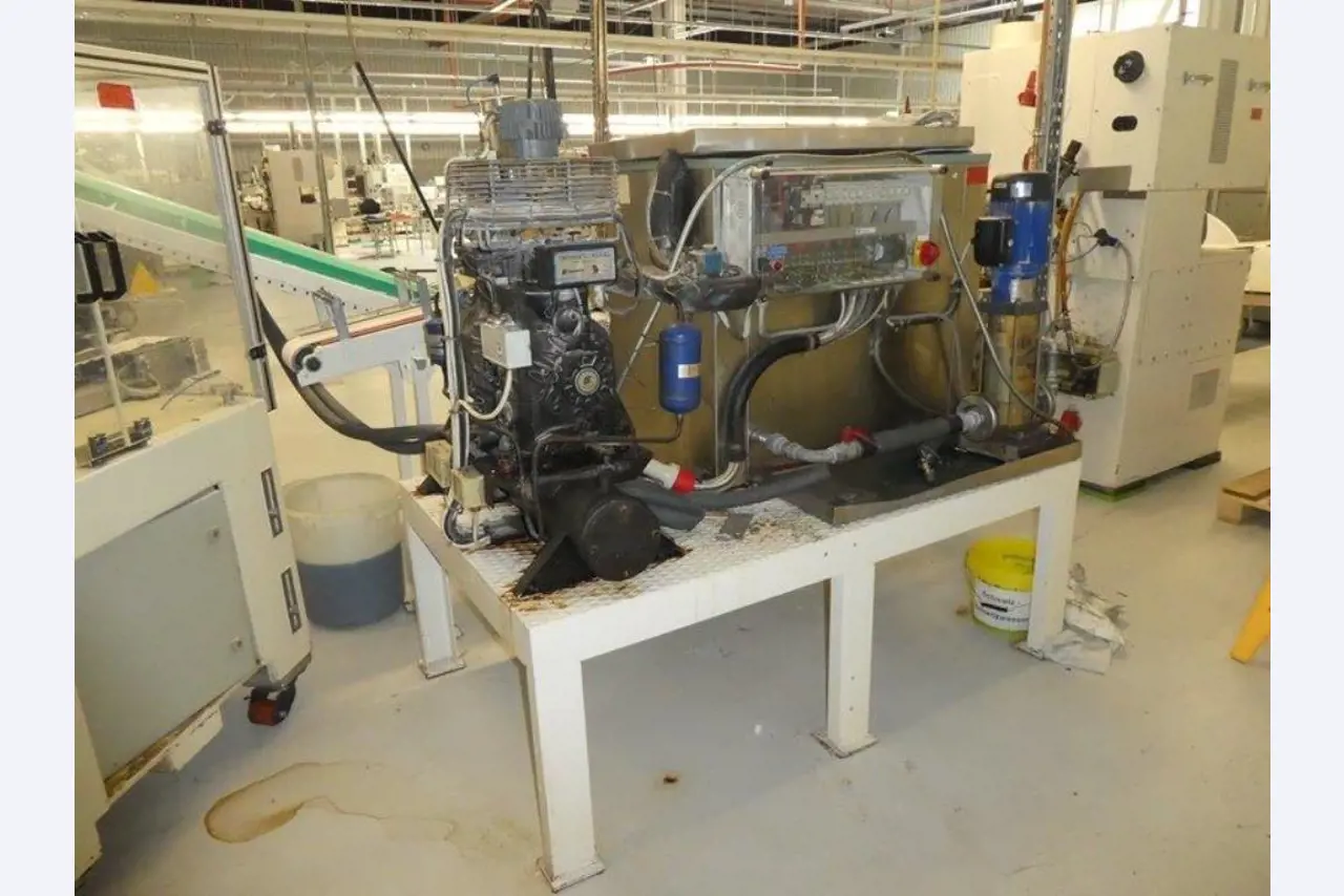 Machines for producing soap, as well as the entire factory and office equipment <br>-15