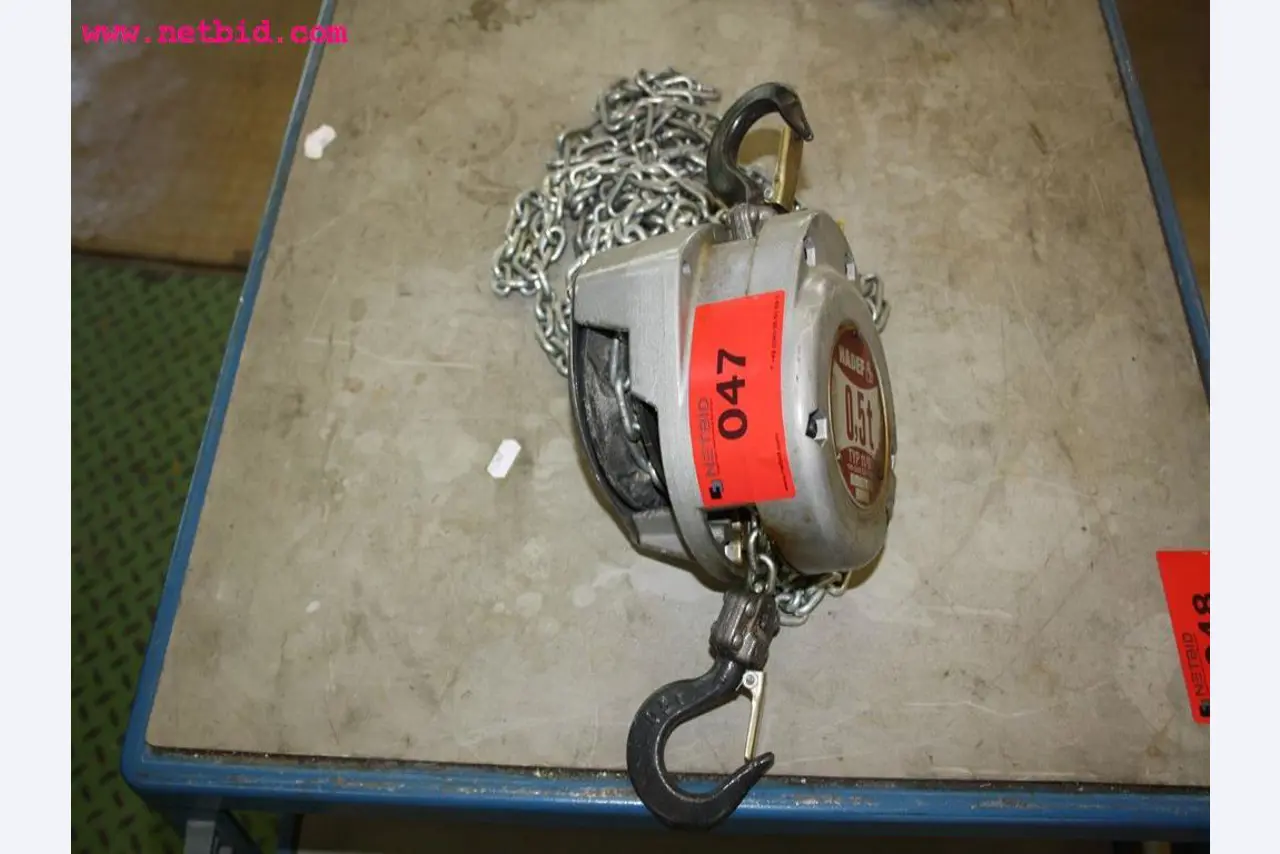 Maschinen und Zubehör aus einer Betriebsauflösung<br>-2