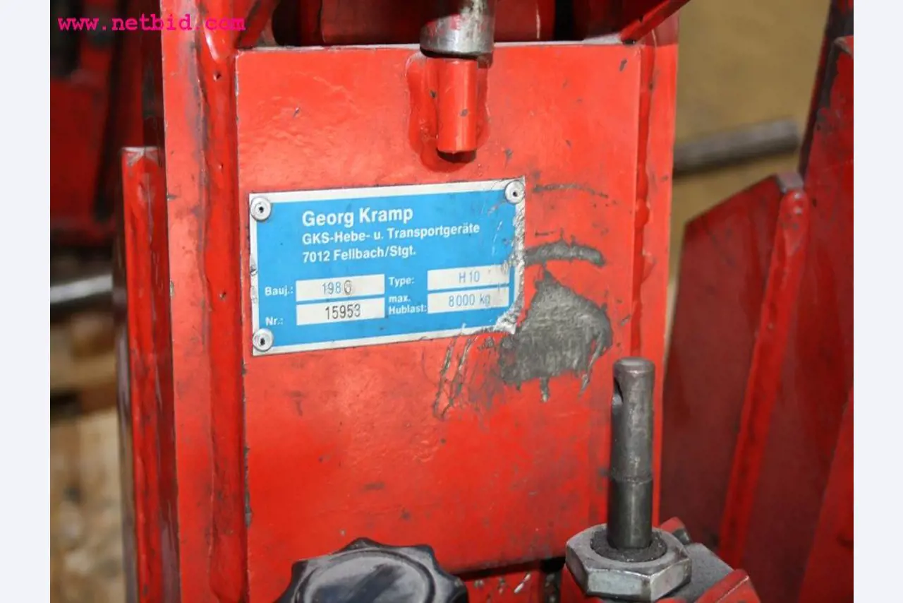 Máquinas e acessórios provenientes da liquidação de uma empresa<br>-4