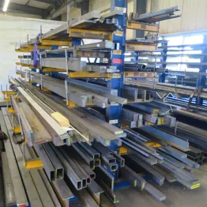 Double cantilever rack