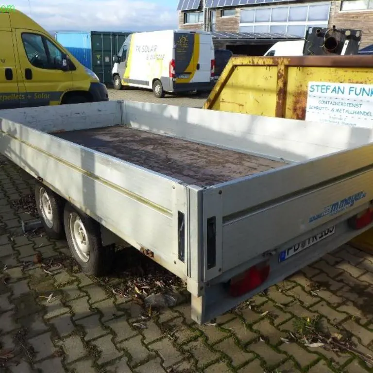 Double-axle trailer WM Meyer HLNC20