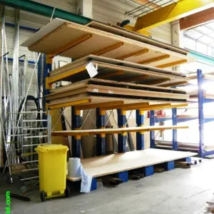 Cantilever racking - Attention: delayed release