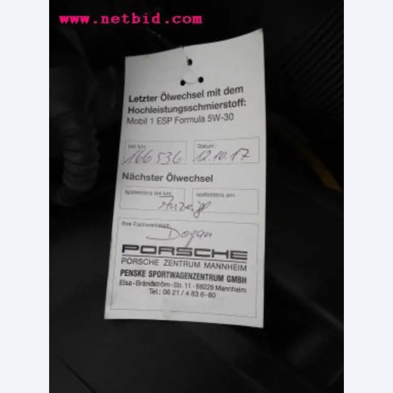 well-maintained vehicle fleet:<br>2 Porsche and 3 Harley Davidson-14