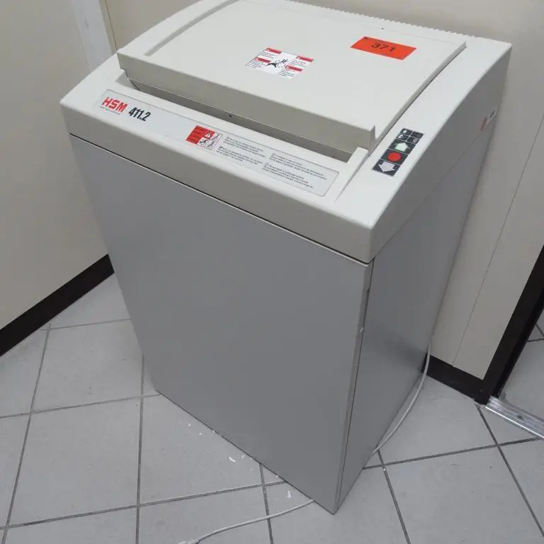 Document shredder HSM 411.2