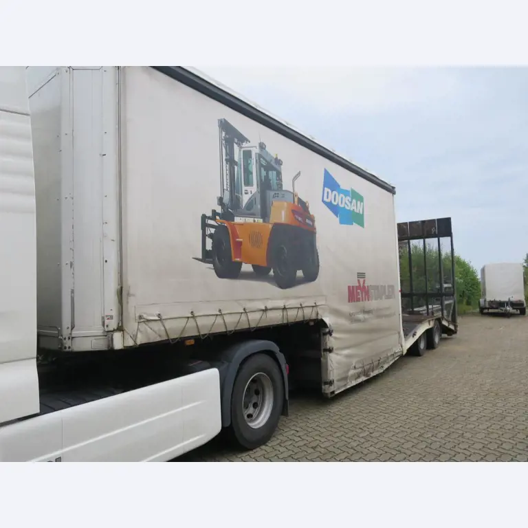 forklift trucks and car pool<br>-1