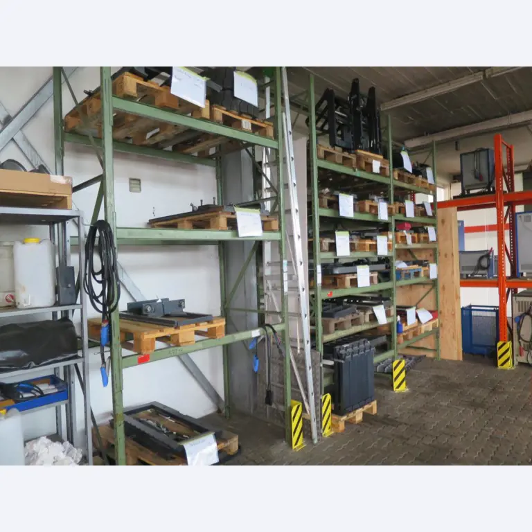 forklift trucks and car pool<br>-1