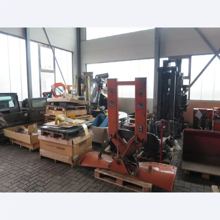 forklift trucks and car pool<br>-1