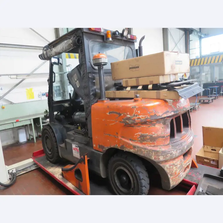 forklift trucks and car pool<br>-3