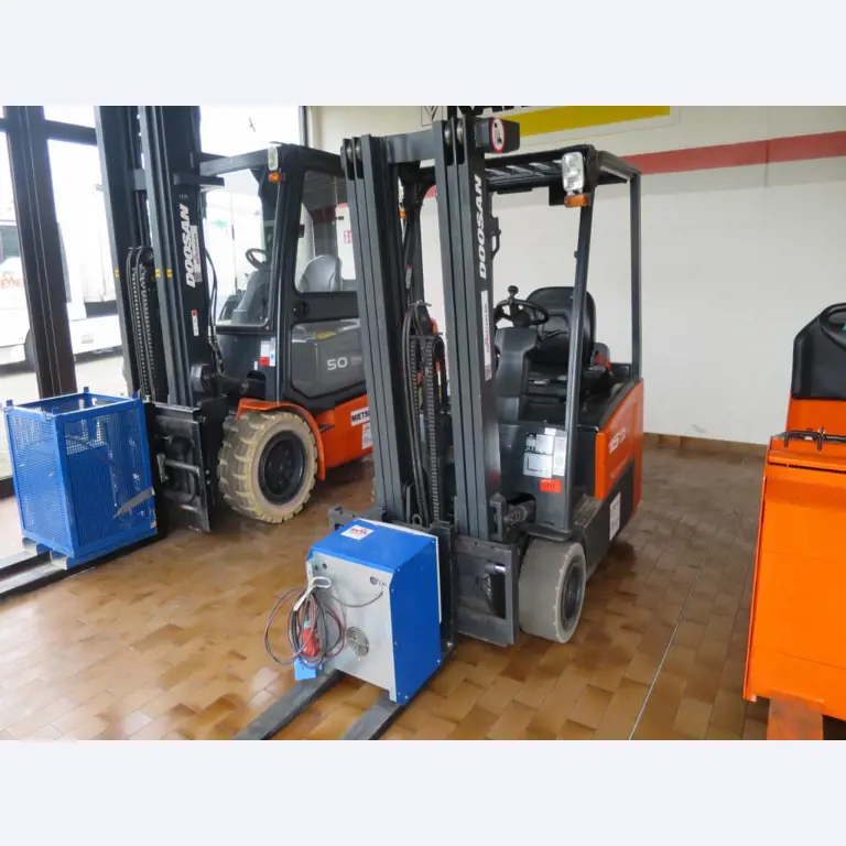 forklift trucks and car pool<br>-1