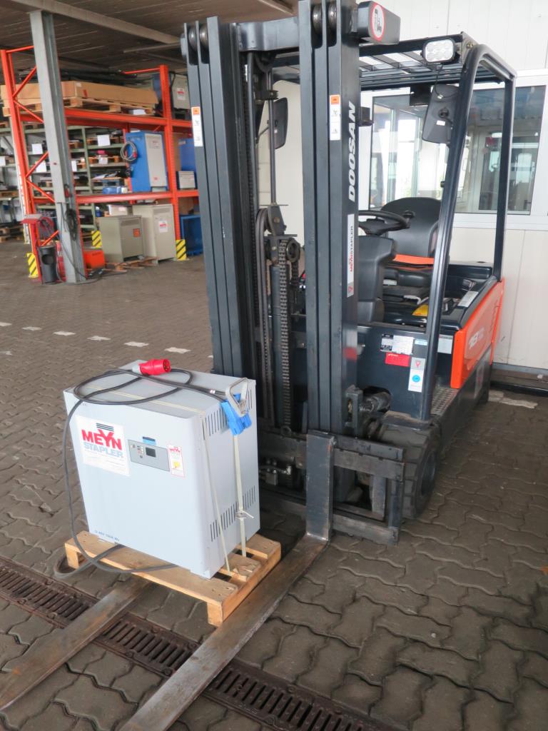 forklift trucks and car pool<br>-1
