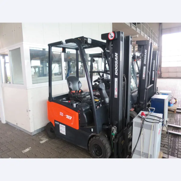 forklift trucks and car pool<br>-2