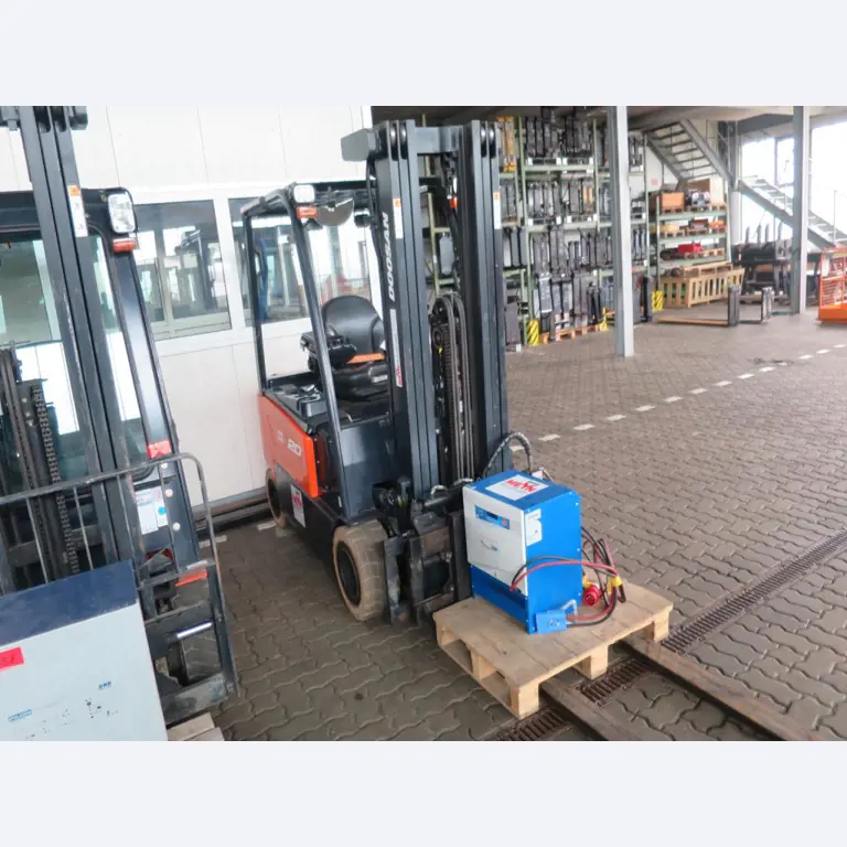 forklift trucks and car pool<br>-3