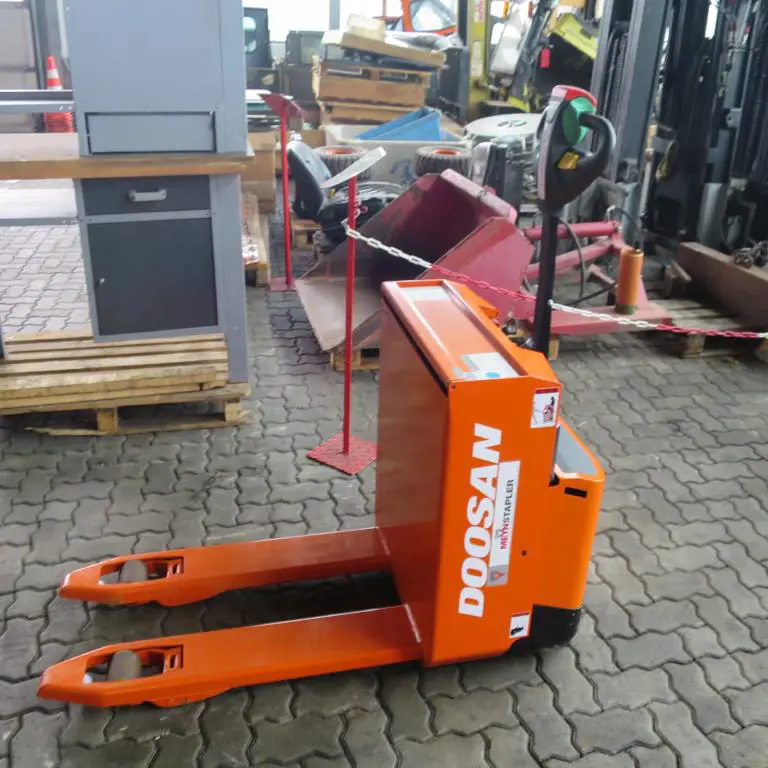 Elektrische meelooppallettruck (E9547) Doosan LEDH18GL