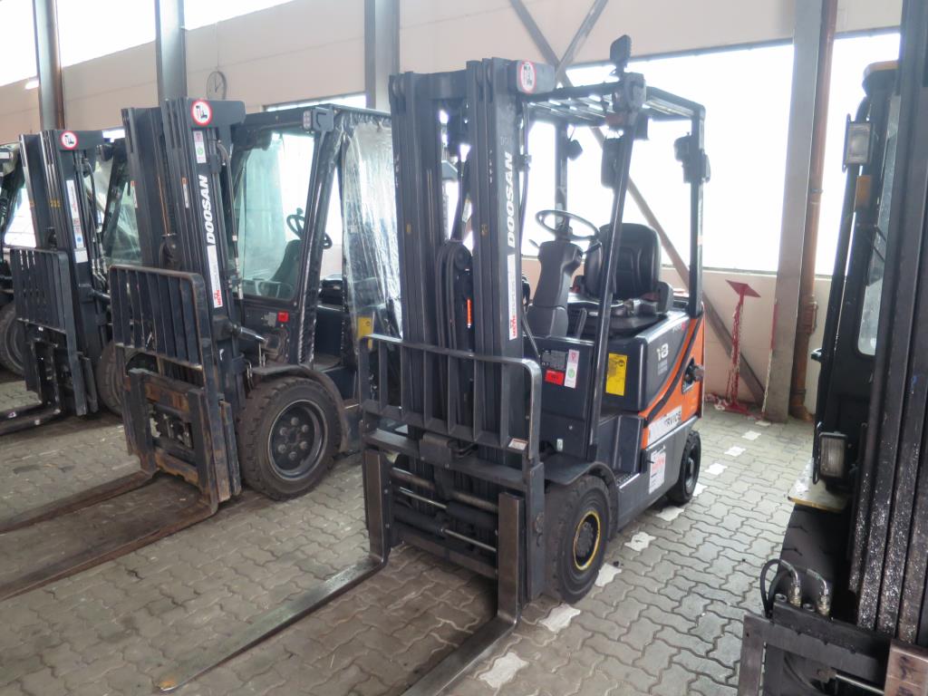 forklift trucks and car pool<br>-2