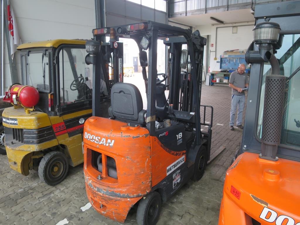 forklift trucks and car pool<br>-3